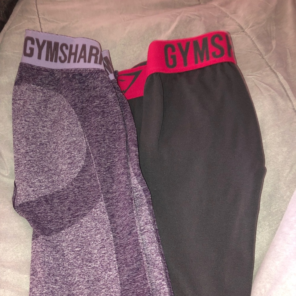 Gym shark leggings trade xs  48 for both